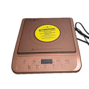 Copper Chef 1300 Watt Induction Cooktop KC16067-00300 NEW No Box